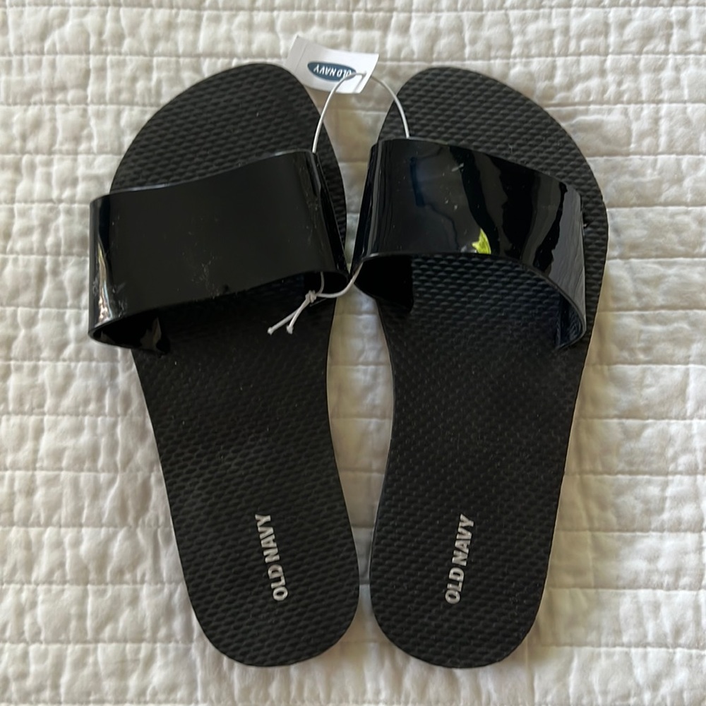 NWT Old Navy Black Sandals